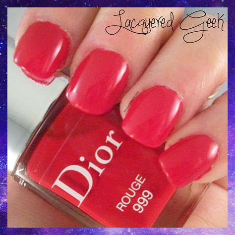 rouge dior 99|Dior rouge 999 nail polish.